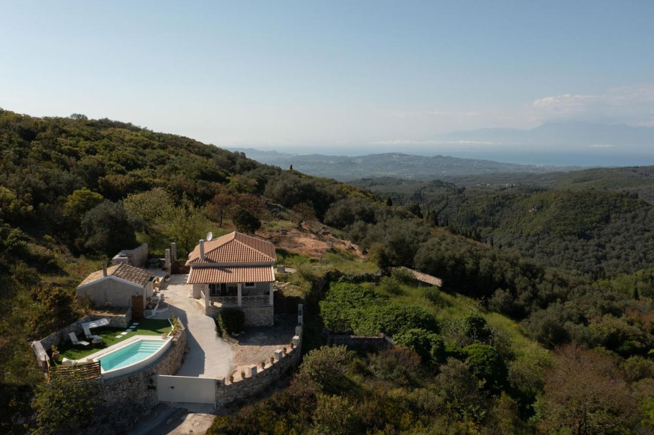 Koukoutsa House With Swimming Pool Corfu Sokraki Villa Sokrakion Exterior photo