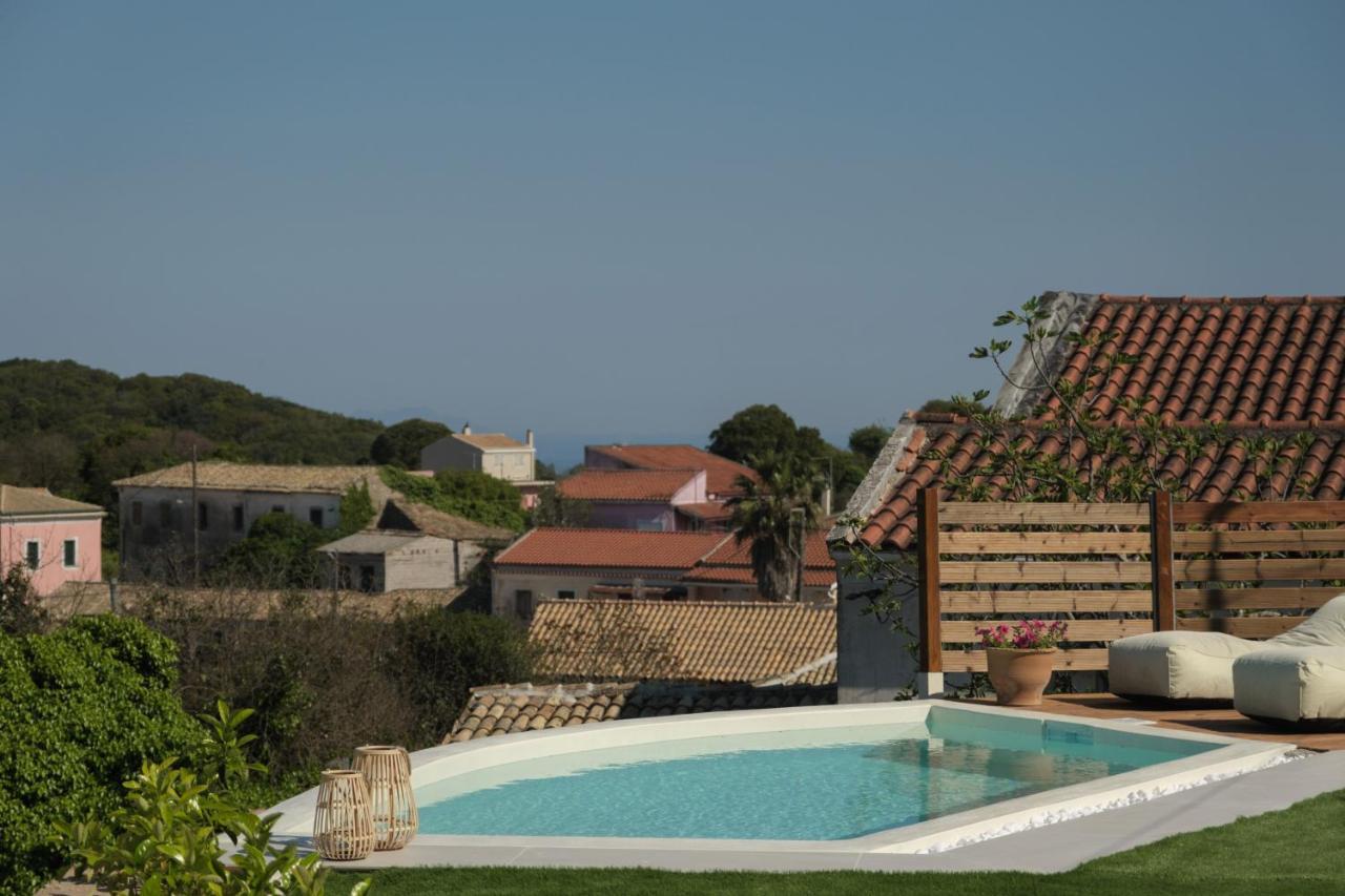 Koukoutsa House With Swimming Pool Corfu Sokraki Villa Sokrakion Exterior photo