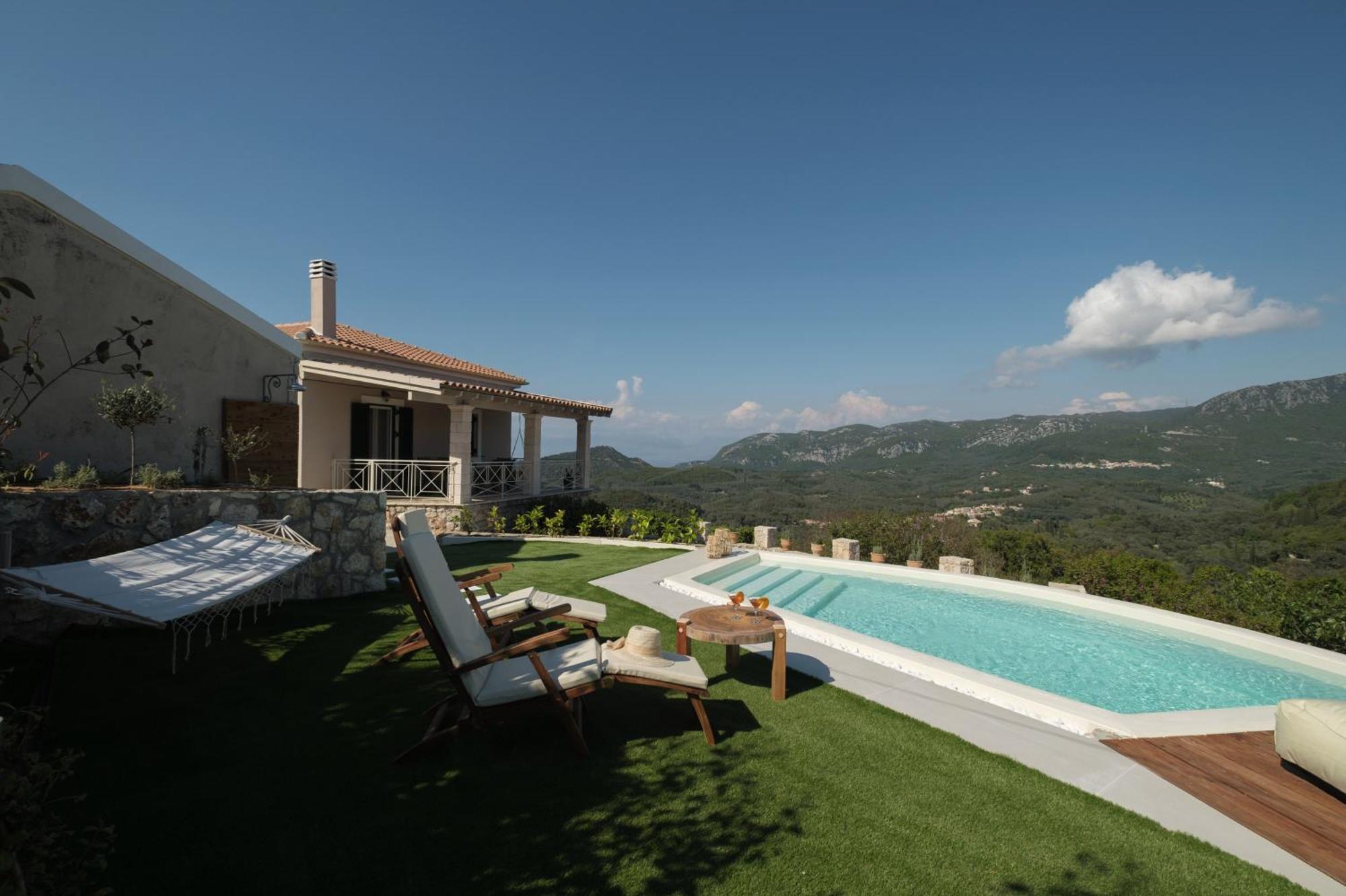 Koukoutsa House With Swimming Pool Corfu Sokraki Villa Sokrakion Exterior photo